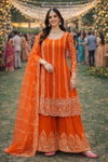 Ruby Vol 2 by Mrudangi Chinon Embroidered Salwar Kameez exporters in india